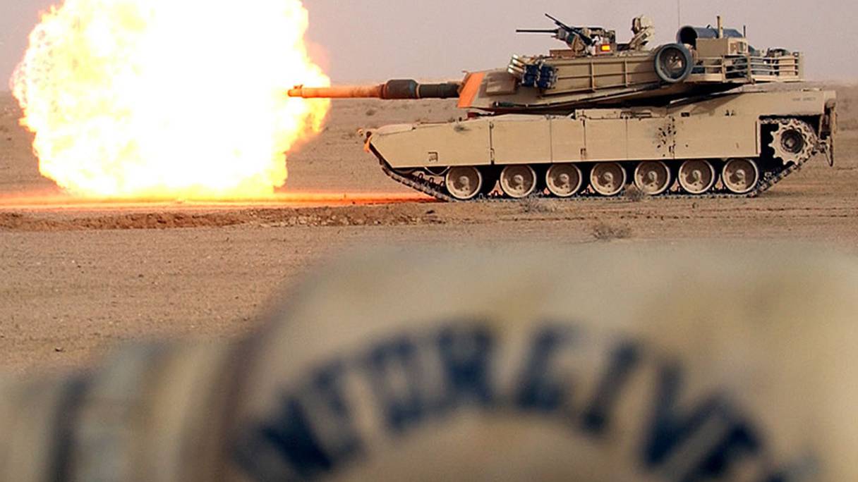 Char Abrams: une grande puissance de feu et une haute précision de tir.
