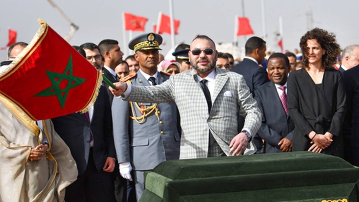 Le roi Mohammed VI a lancé les travaux de construction de Noor IV, le 1er avril 2017 à Ouarzazate.
