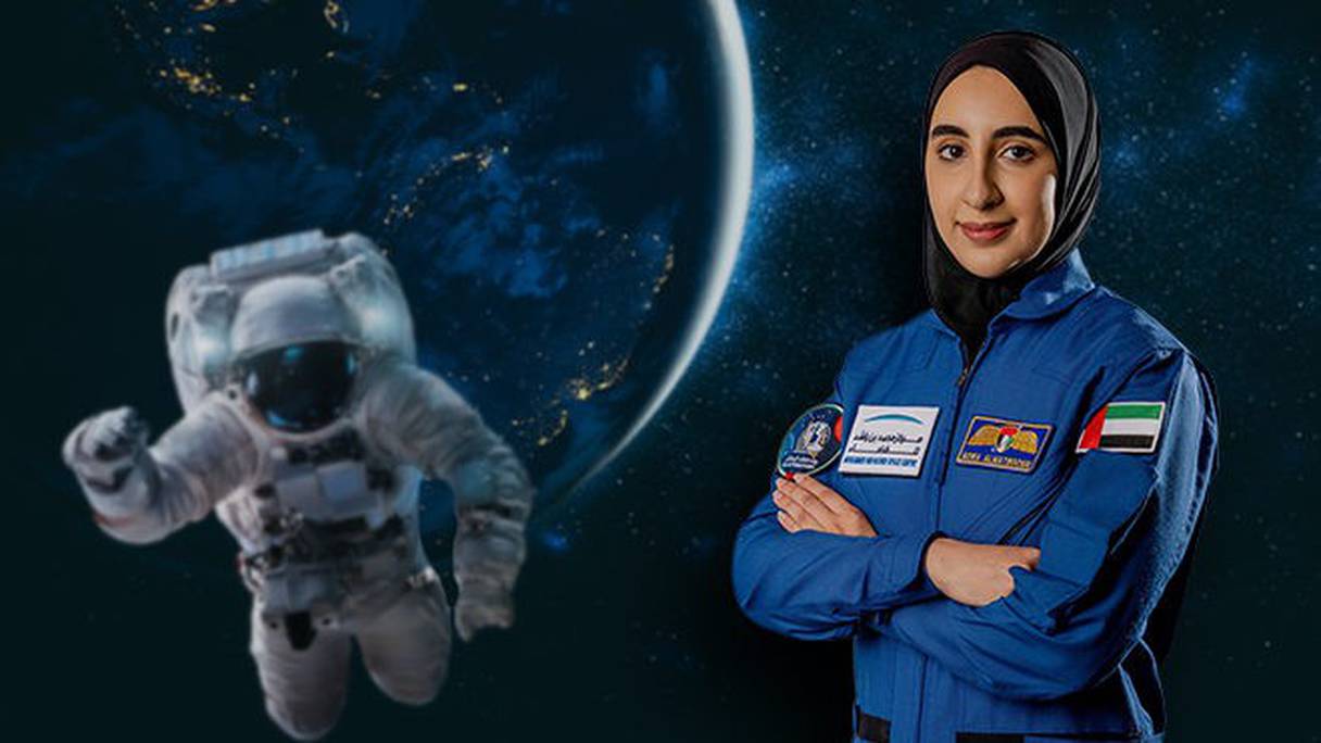 Nora Al Matrooshi, première femme astronaute arabe.
