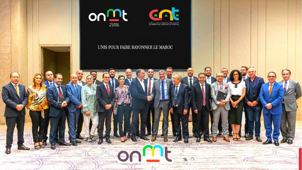Rencontre ONMT-CNT à Casablanca, le 8 juillet 2022.
