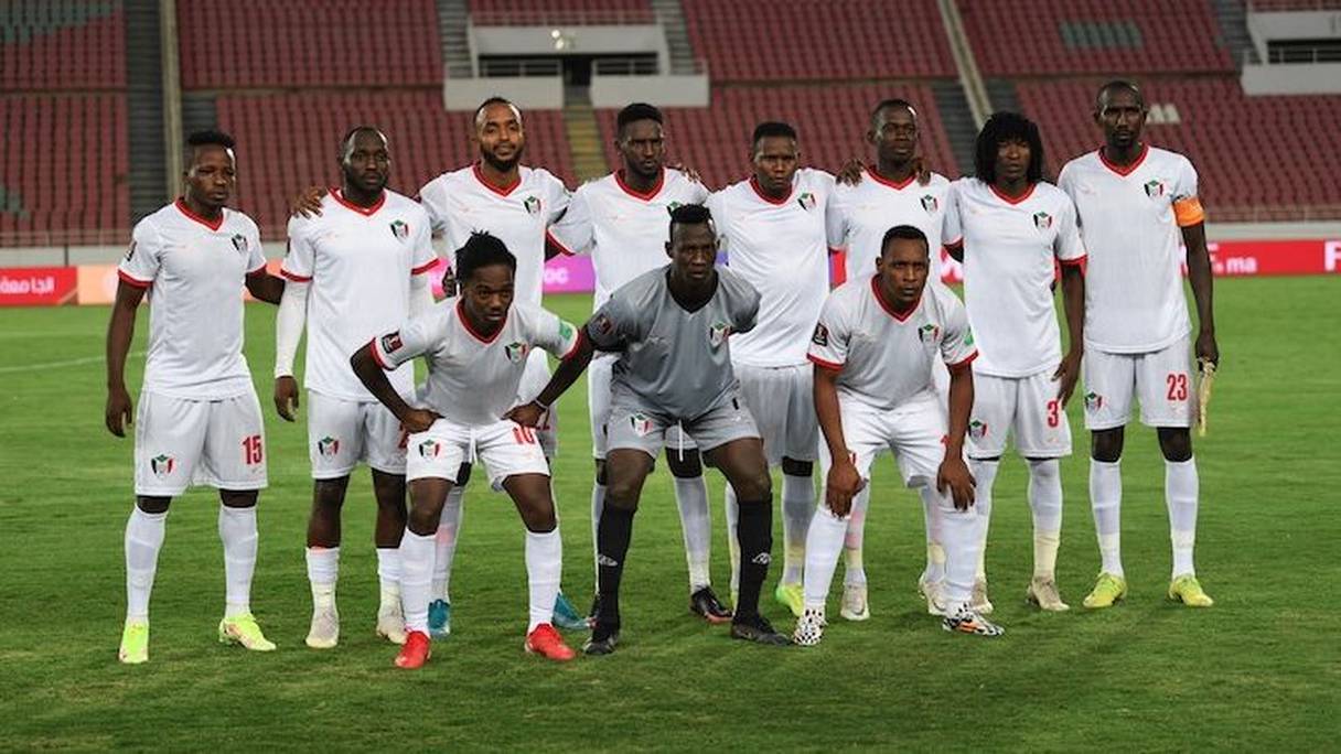 L'équipe nationale du Soudan.

