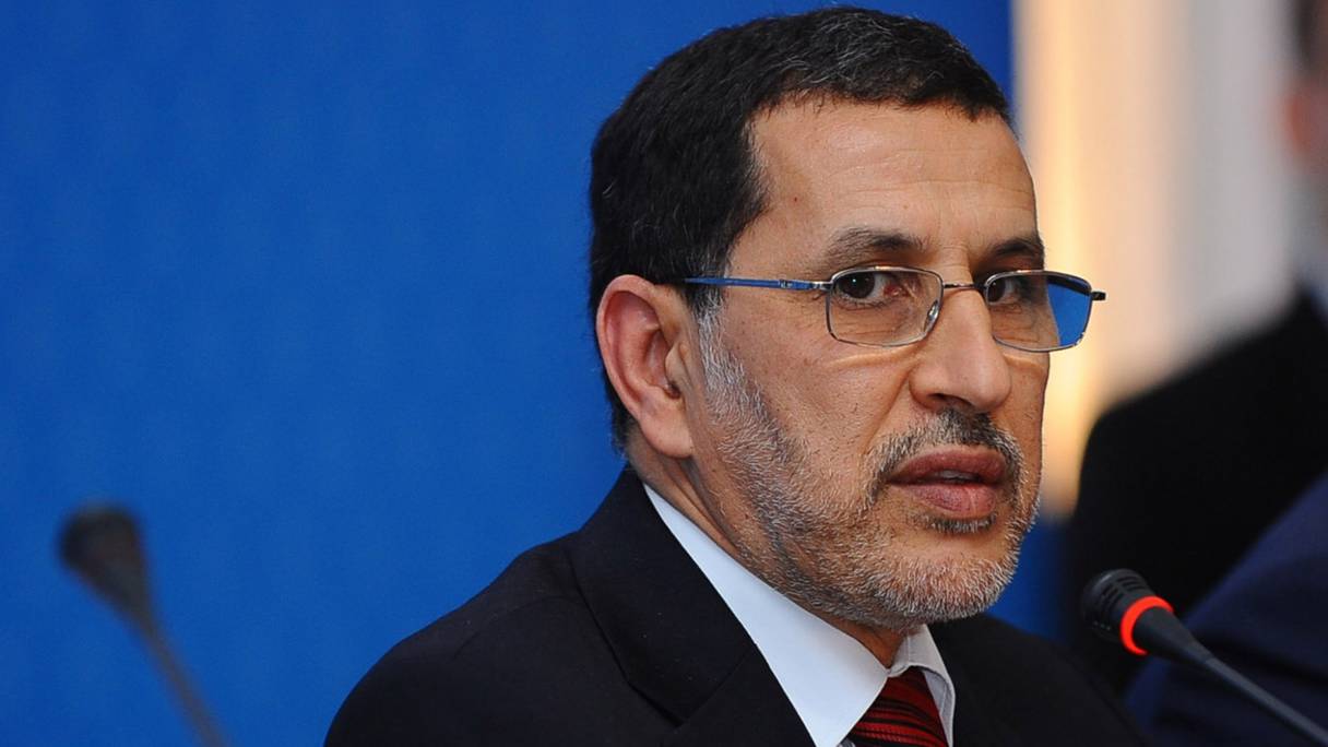 Saâd Eddine El Othmani, chef du gouvernement. 
