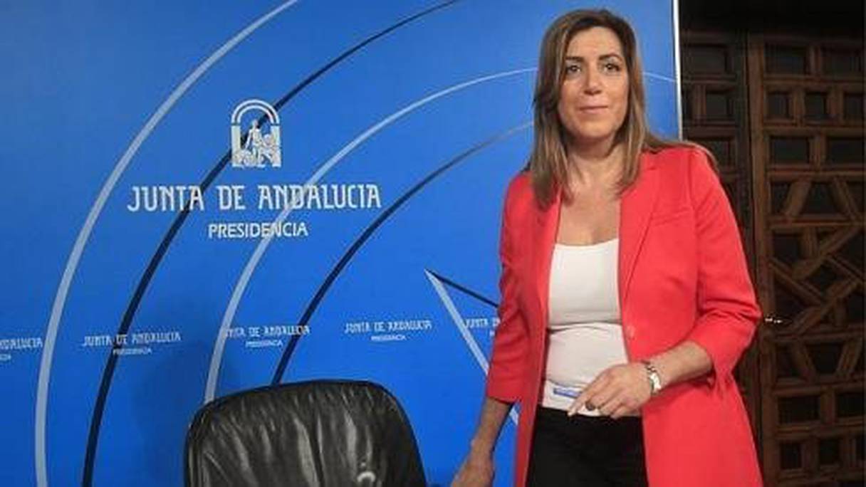 Susana Diaz, présidente de la Communauté autonome d'Andalousie.
