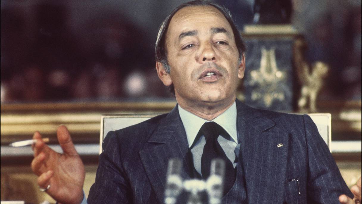 Le défunt Roi Hassan II.

