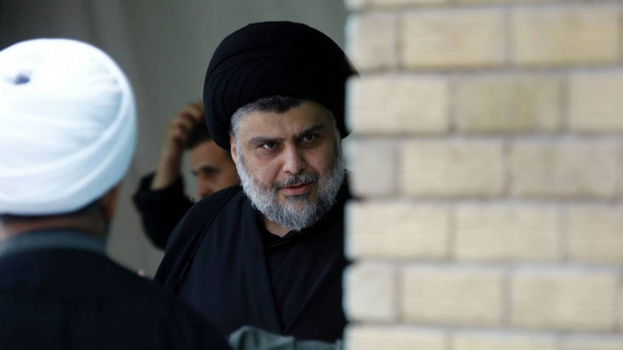 Le leader religieux chiite Moqtada al-Sadr, à Najaf où il vit, le 18 octobre 2016.
