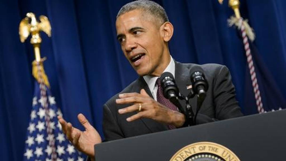 Le président Barack Obama à Washington, le 29 janvier 2016.
