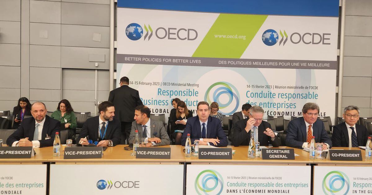 Mohcine Jazouli a los miembros de la OCDE: “La nueva Carta de Inversiones promueve un comportamiento empresarial responsable”