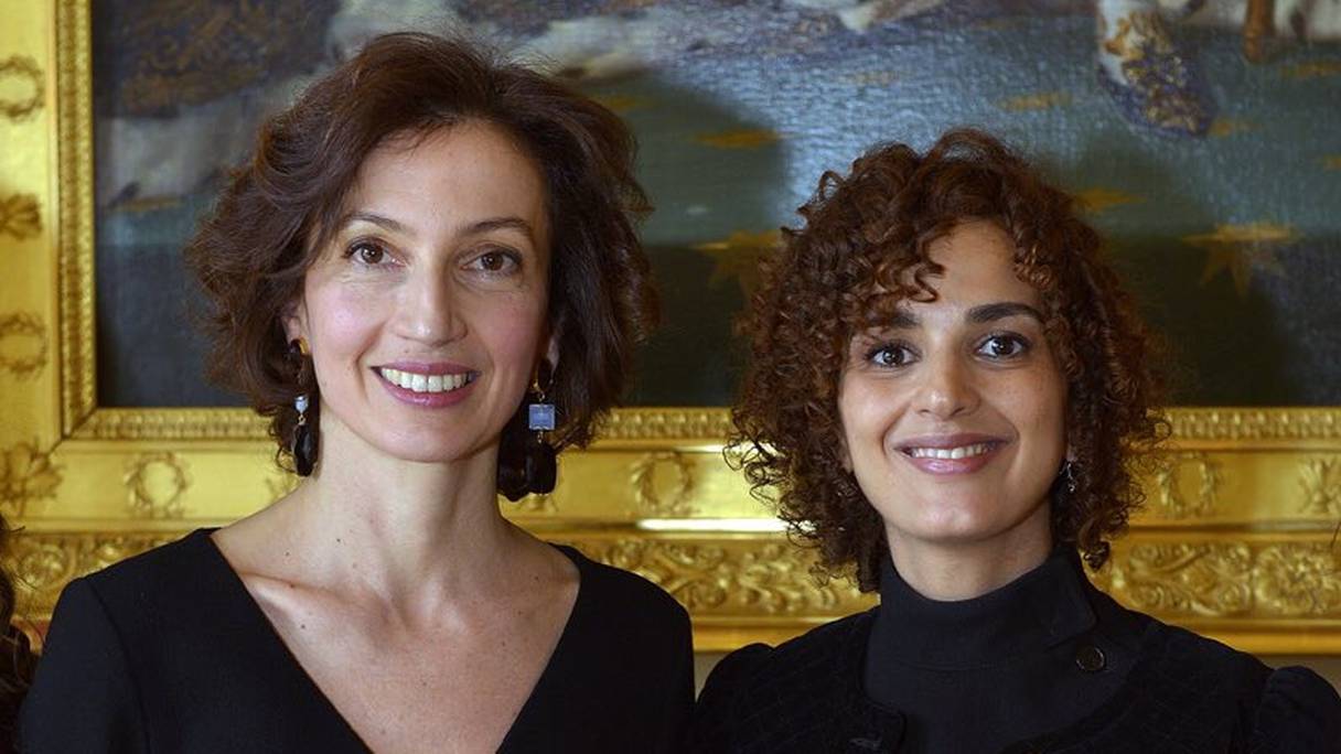Audrey Azoulay et Leïla Slimani, un moment de complicité
