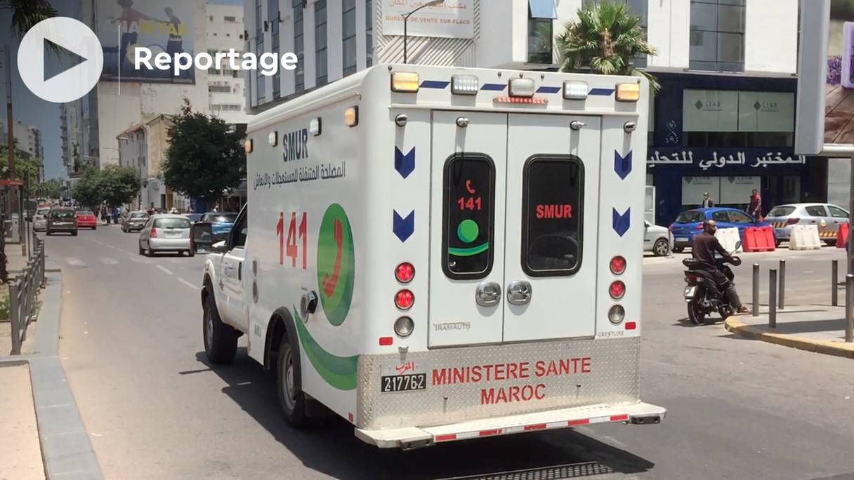 Les ambulances «Allô SAMU 141», dédiées aux patients atteints du Covid-19, de retour dans les artères de Casablanca.
