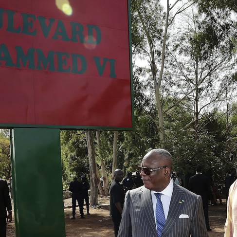 Inauguration BD Mohammed VI à Bamako