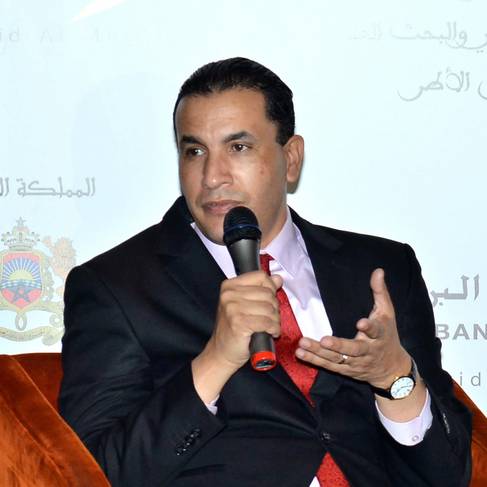 Redouane Najm-Eddine, président du directoire d'Al Barid Bank. 