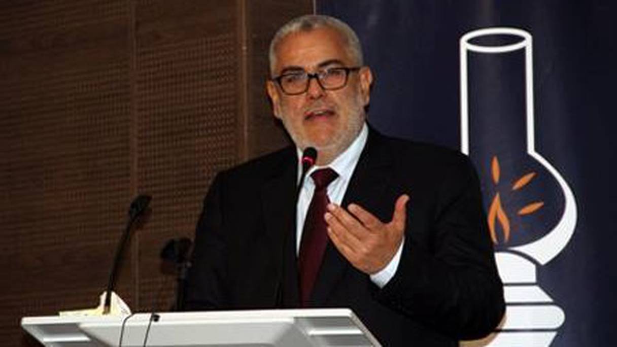 Abdelilah Benkirane, SG du PJD et chef du gouvernement.
