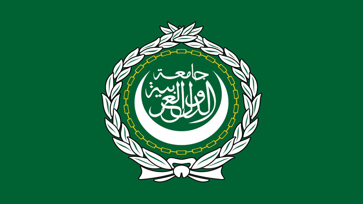 Le logo de la Ligue arabe.
