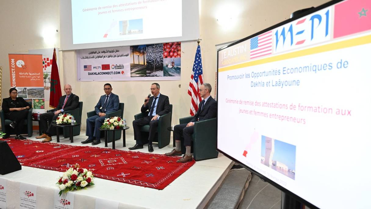 Une délégation de l'Ambassade des États-Unis au Maroc en visite à Laâyoune et à Dakhla.

