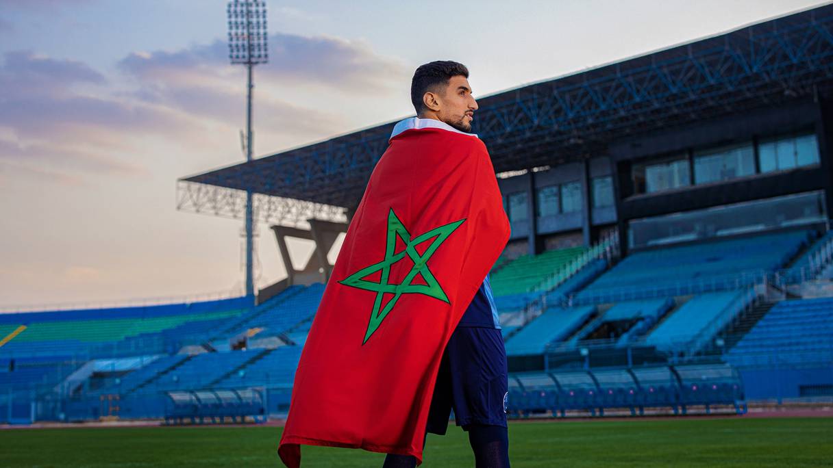Walid El Karti, international marocain de Pyramids FC (Egypte).
