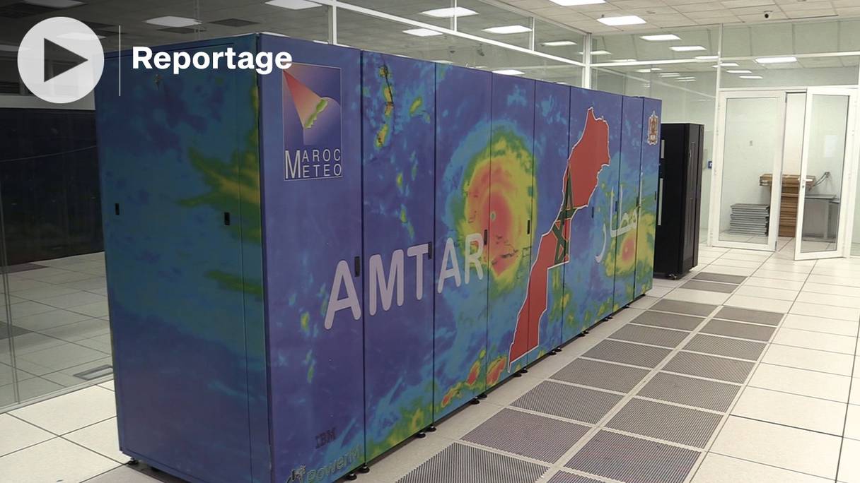 AMTAR, le plus puissant supercalculateur des centres météorologiques africains.

