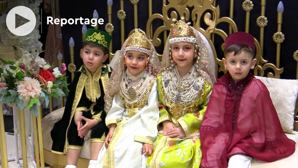 A Tanger, les enfants ont pu a nouveau participer aux festivités de Laylat Al-Qadr, notamment en se parant de leurs plus belles tenues traditionnelles.
