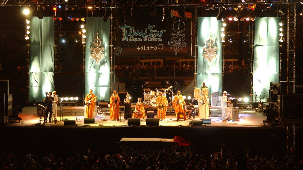 Un concert, lors d'une édition du festival Timitar, à Agadir.

