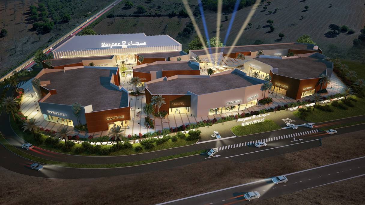 Le nouveau centre commercial, «Les Myriades Bouskoura», s'étalera sur une superficie globale de 25.000 m².
