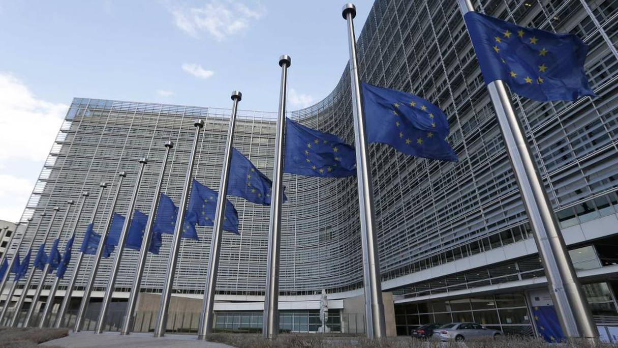 Le bâtiment de la Commission de l'Union européenne à Bruxelles.
