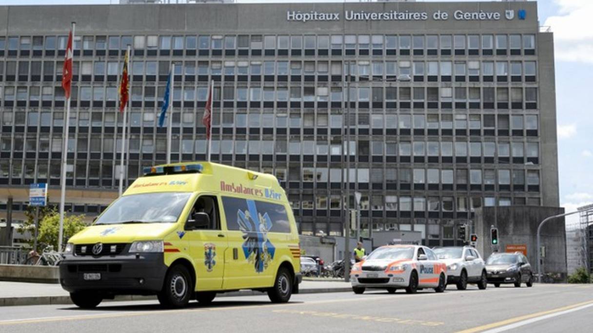 Hôpital cantonal de Genève, où le président sortant Abdelaziz Bouteflika serait admis. 
