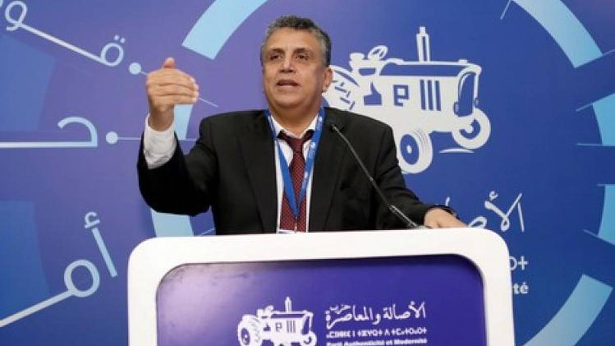 Abdellatif Ouahbi, secrétaire général du PAM. 
