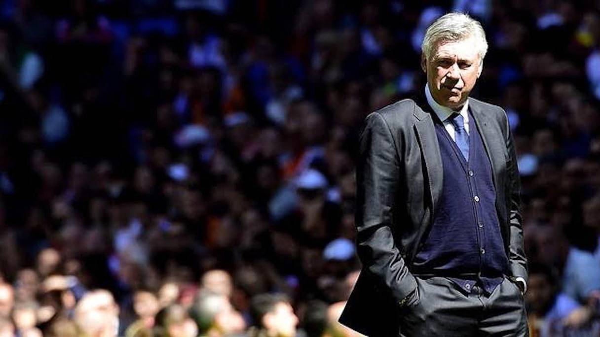 Carlos Ancelotti, entraîneur du Real Madrid.
