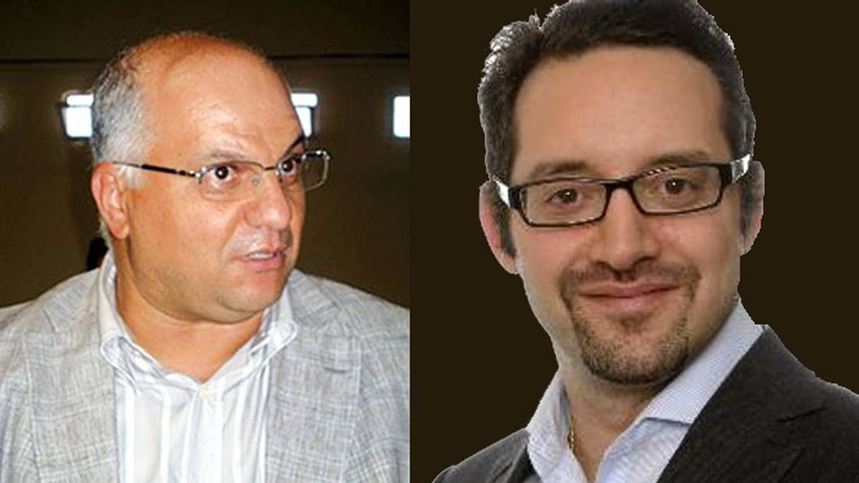De g à d: Mohamed Kabbaj, président fondateur de l'UMP et Saad Aouad, fondateur de 54 Capital
