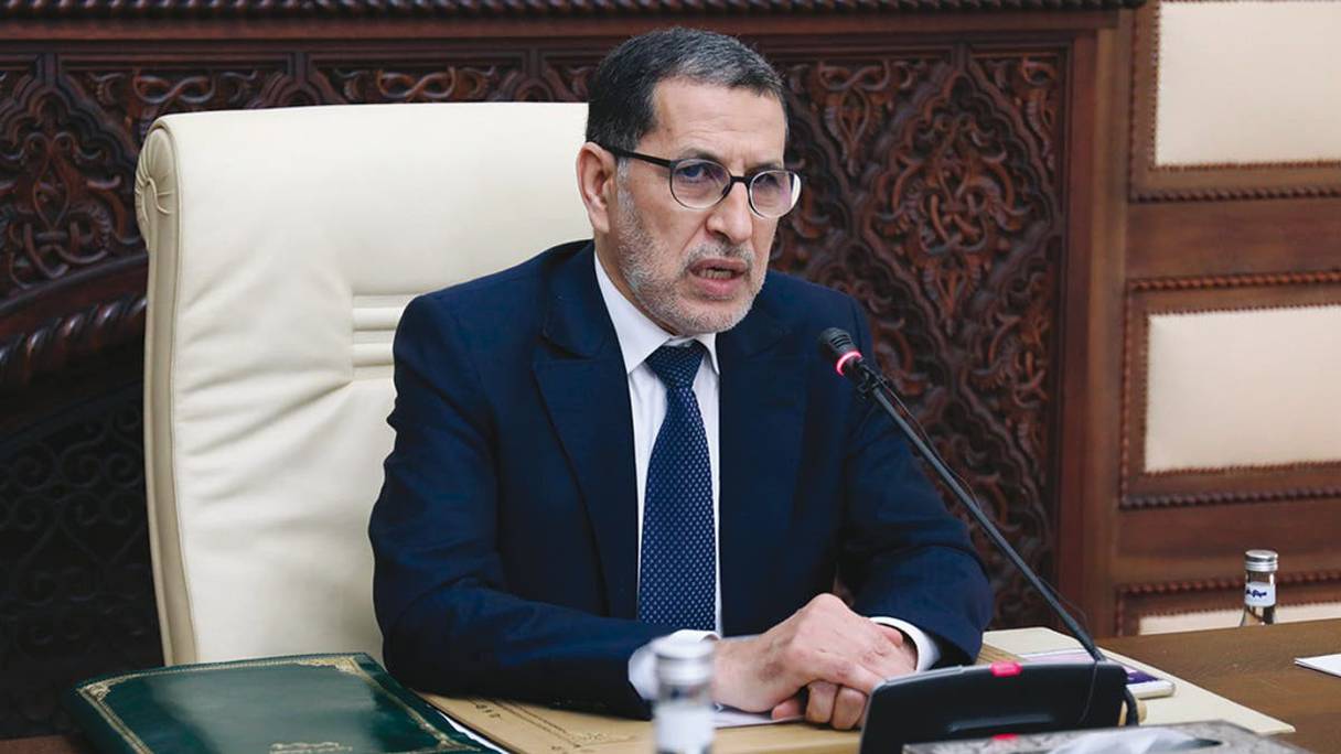 Saâd-Eddine El Othmani, chef du gouvernement.
