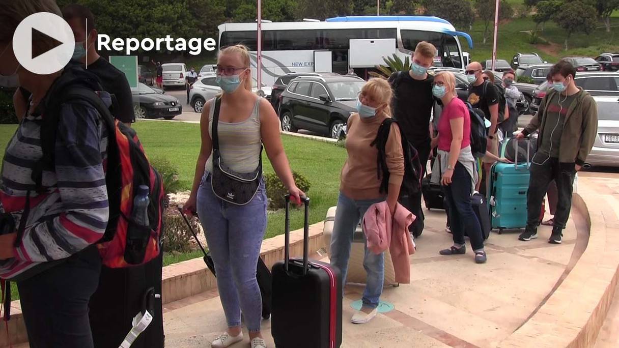 Les touristes polonais sont de retour à Agadir, après un an et demi d'absence, à cause de la pandémie de Covid-19.
