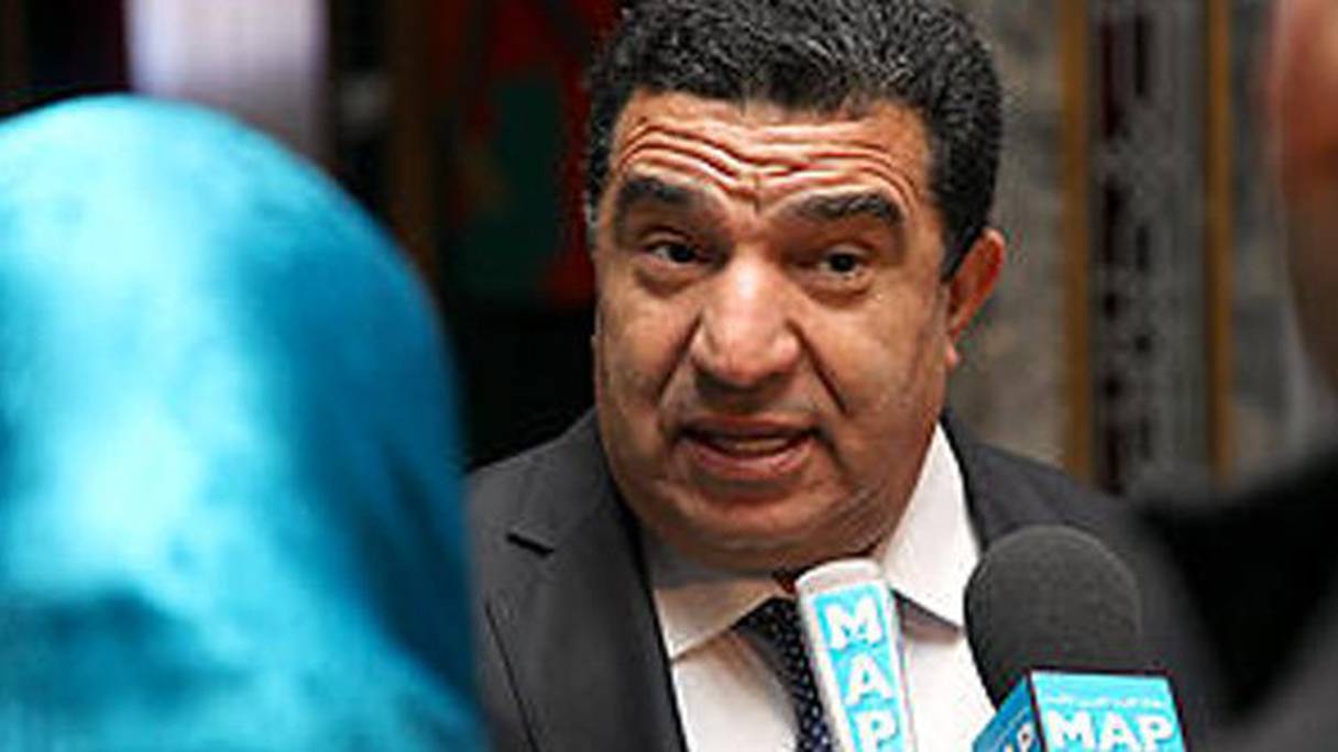Mohamed Moubdie, ministre délégué chargé de la Fonction publique.
