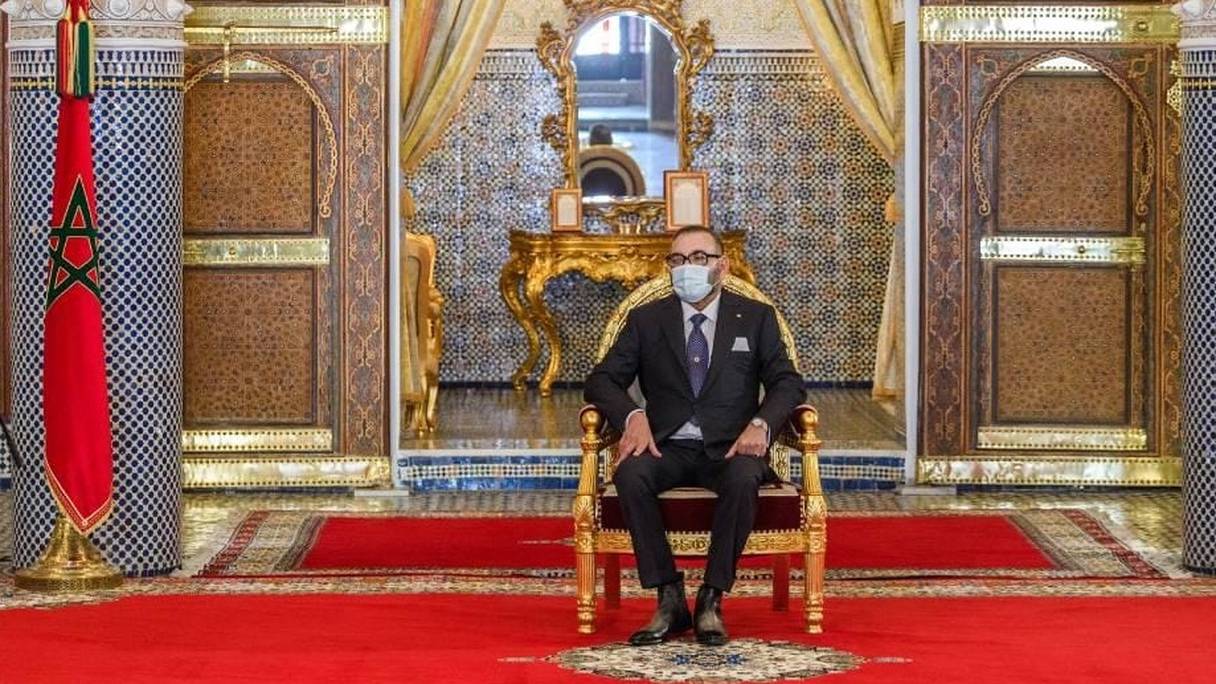 Le roi Mohammed VI, samedi 30 juillet 2022.
