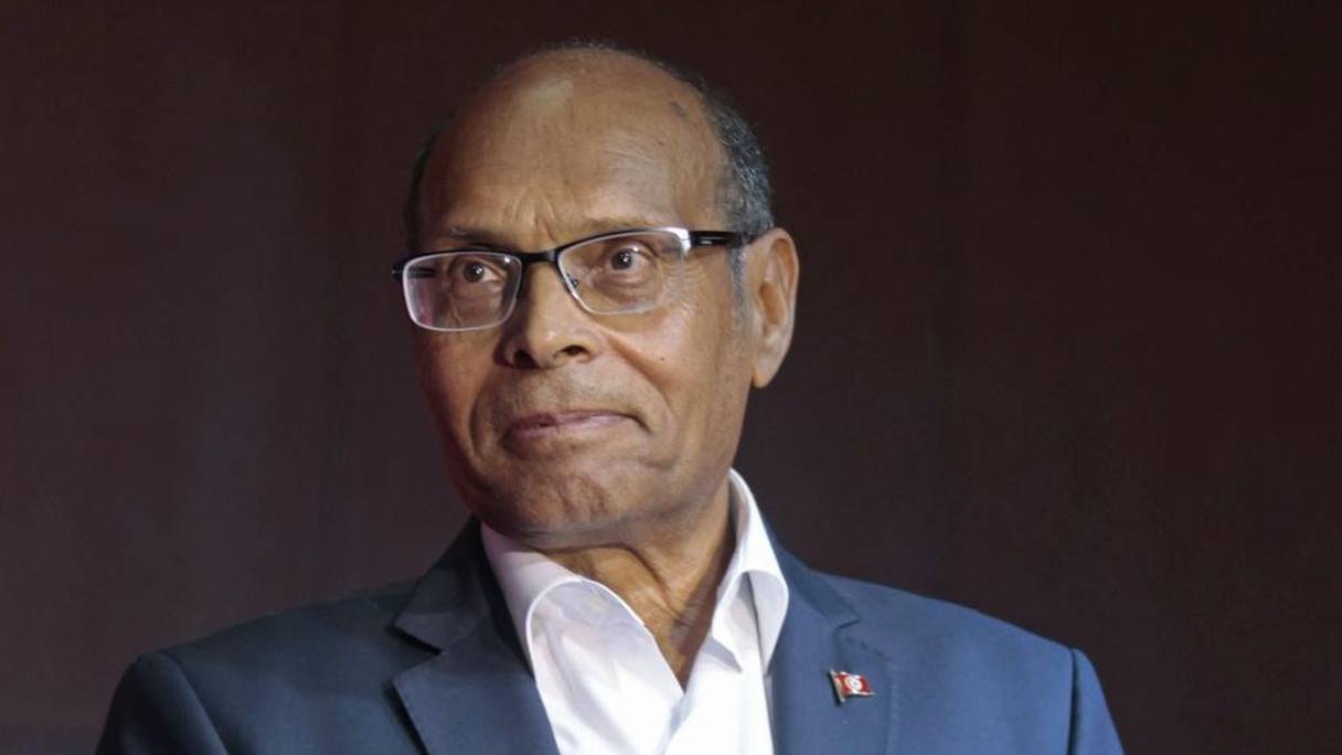 Moncef Marzouki, ancien président de la Tunisie, de 2011 à 2014. 
