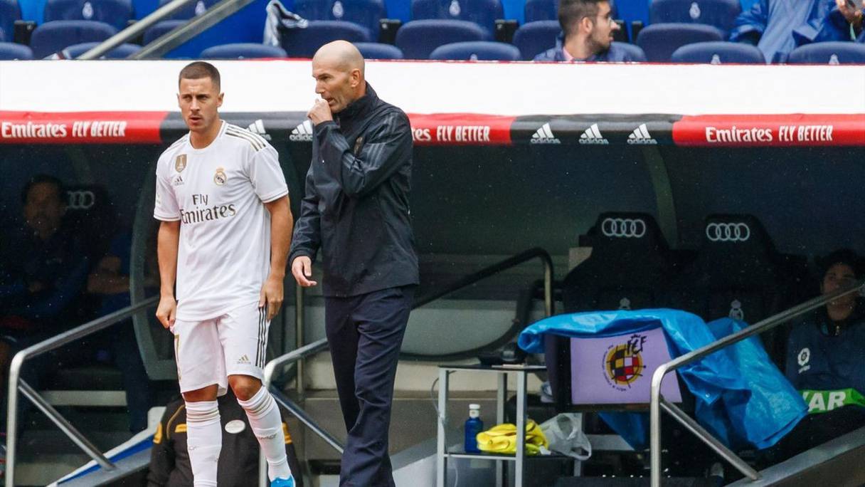 Eden Hazard tarde à briller au Real, mais Zidane se montre patient et optimiste.
