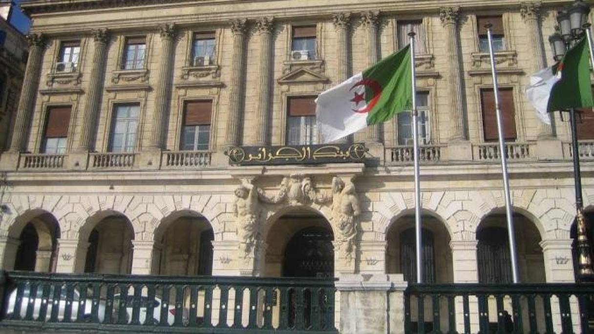 Le siège de la Banque d'Algérie. 
