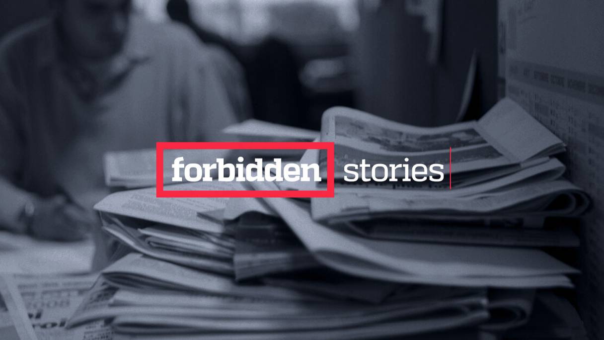 Logo du collectif Forbidden stories.

