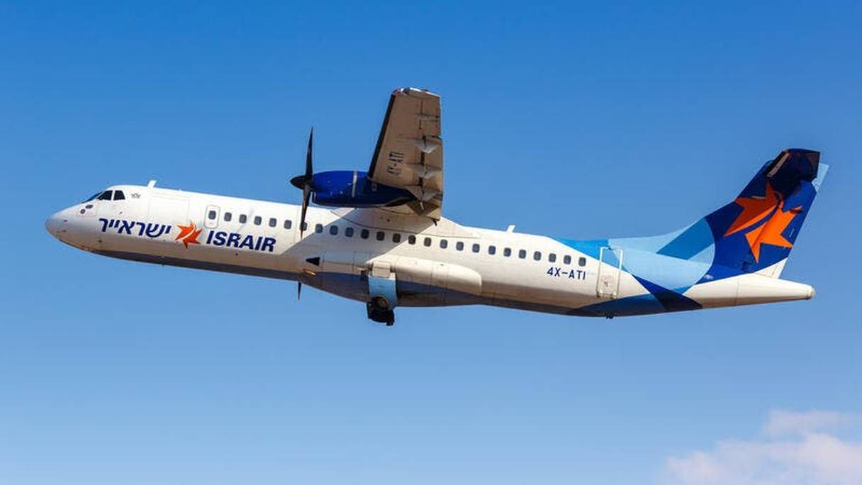 Un avion de la compagnie israélienne Israir.
