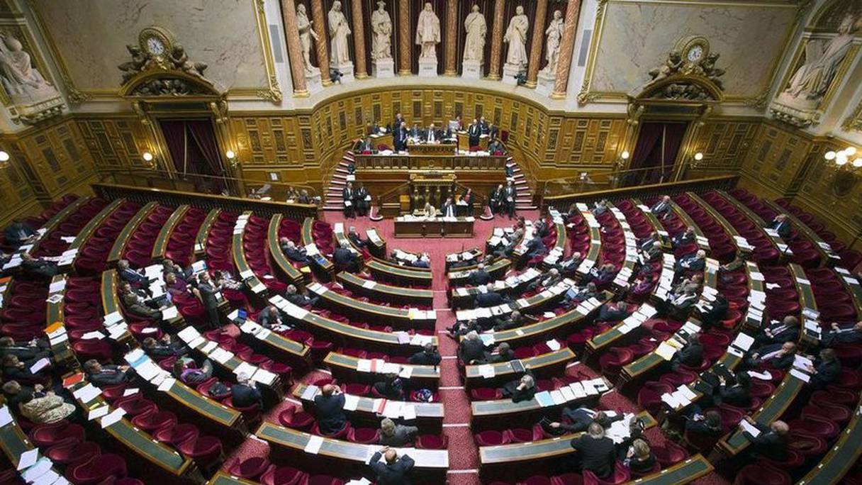 L'hémicycle du Sénat espagnol

