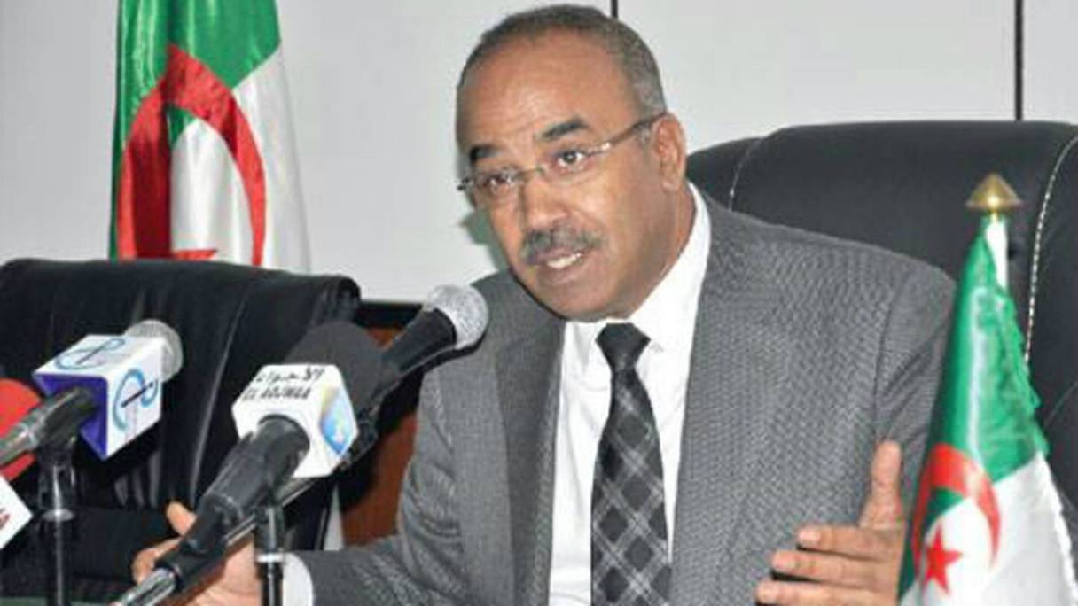 Noureddine Bedoui, ministre de l'Intérieur algérien.
