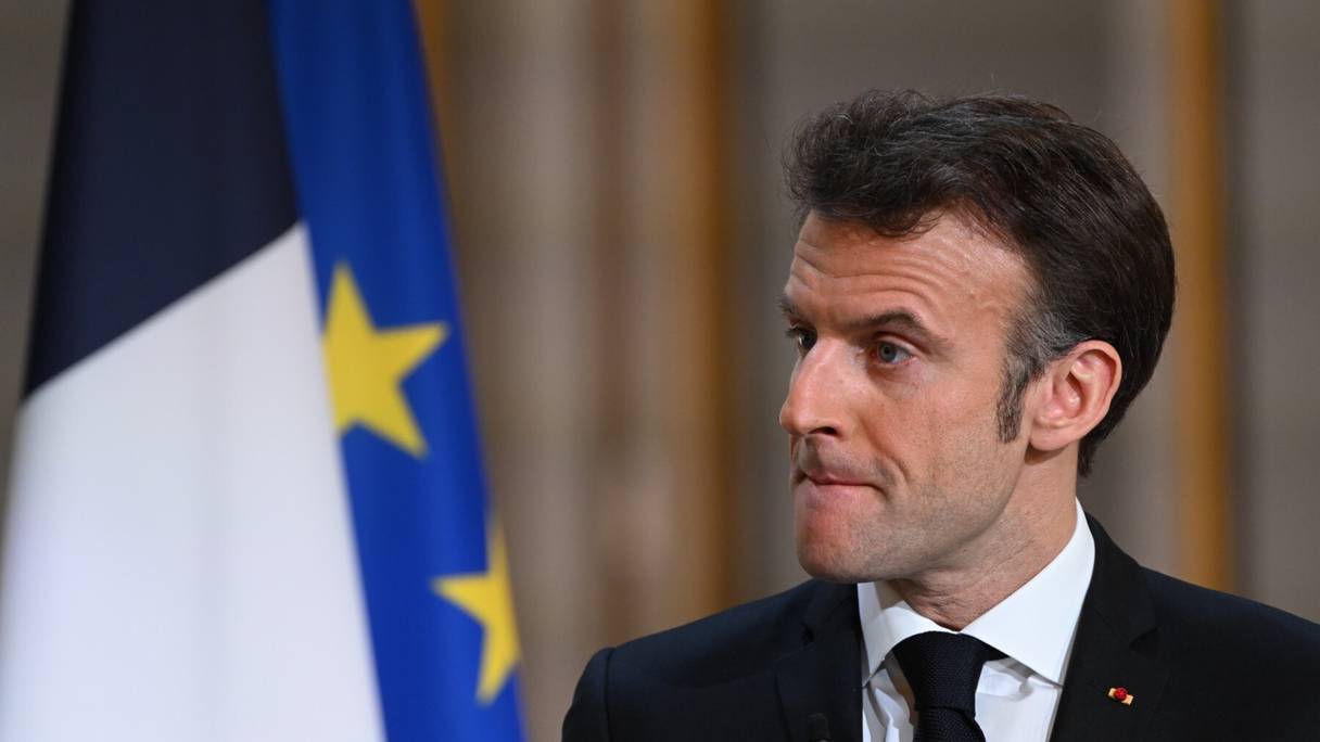 Emmanuel Macron, président de la république française