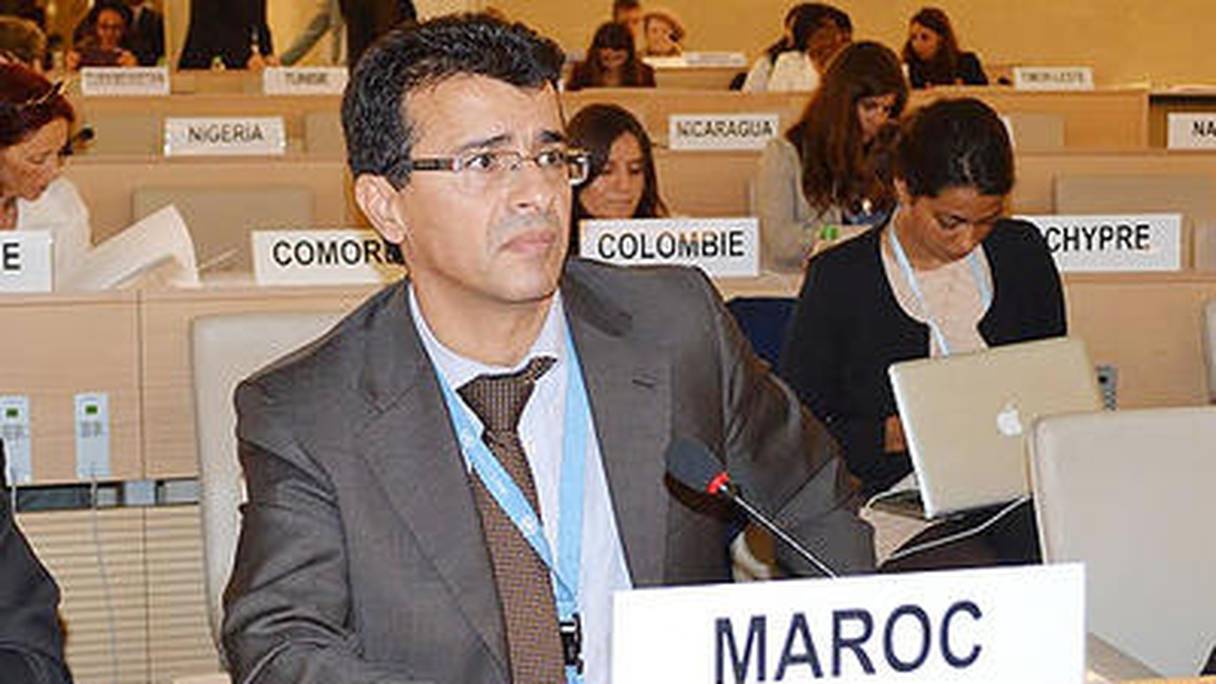 Hassan Boukili, chargé d'affaires du Maroc à Genève.
