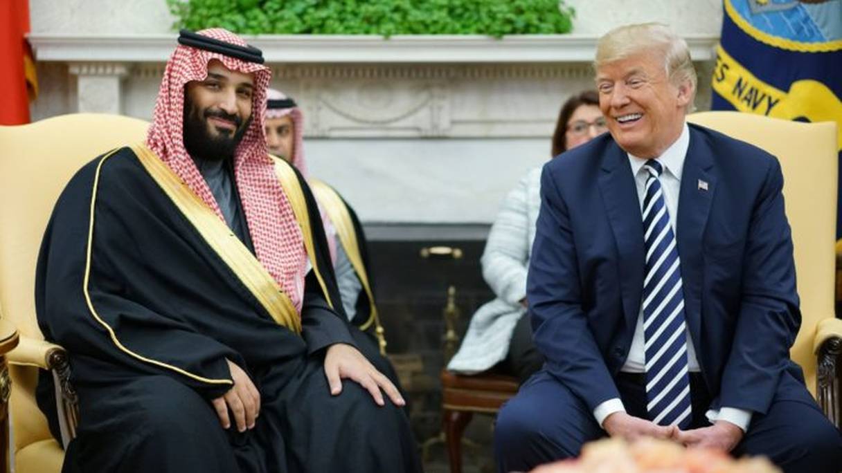 Donald Trump et Mohammed ben Salmane.
