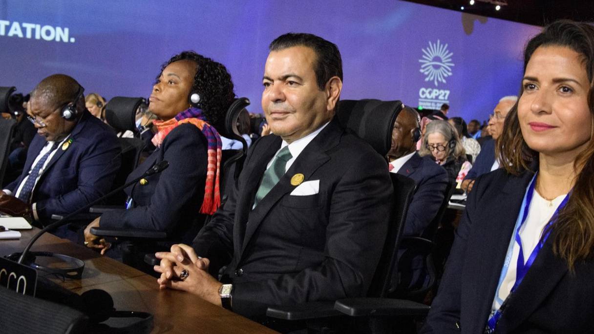 Le prince Moulay Rachid représente le roi Mohammed VI aux travaux de la COP 27 qui se tiennent en Egypte.
