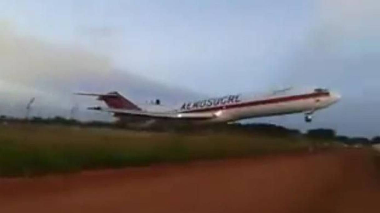 L'appareil s'est écrasé trois minutes après son décollage de l'aéroport de Puerto Carreno.
