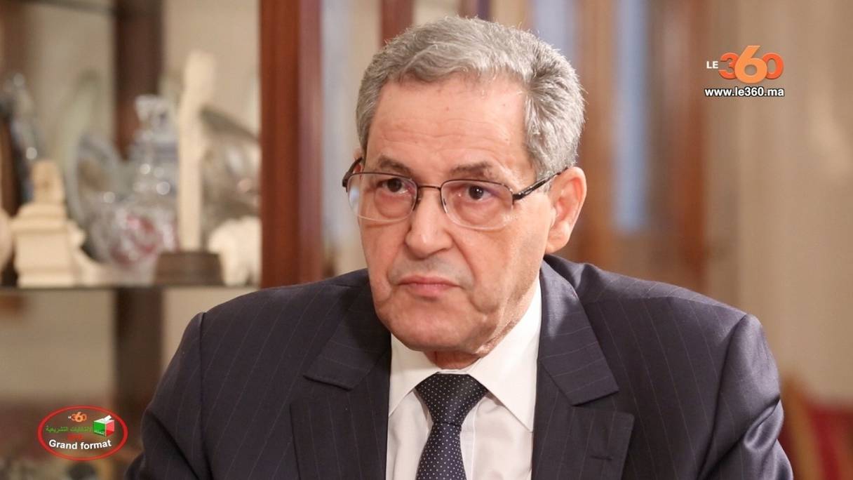 Mohand Laenser, secrétaire général du Mouvement populaire (MP).
