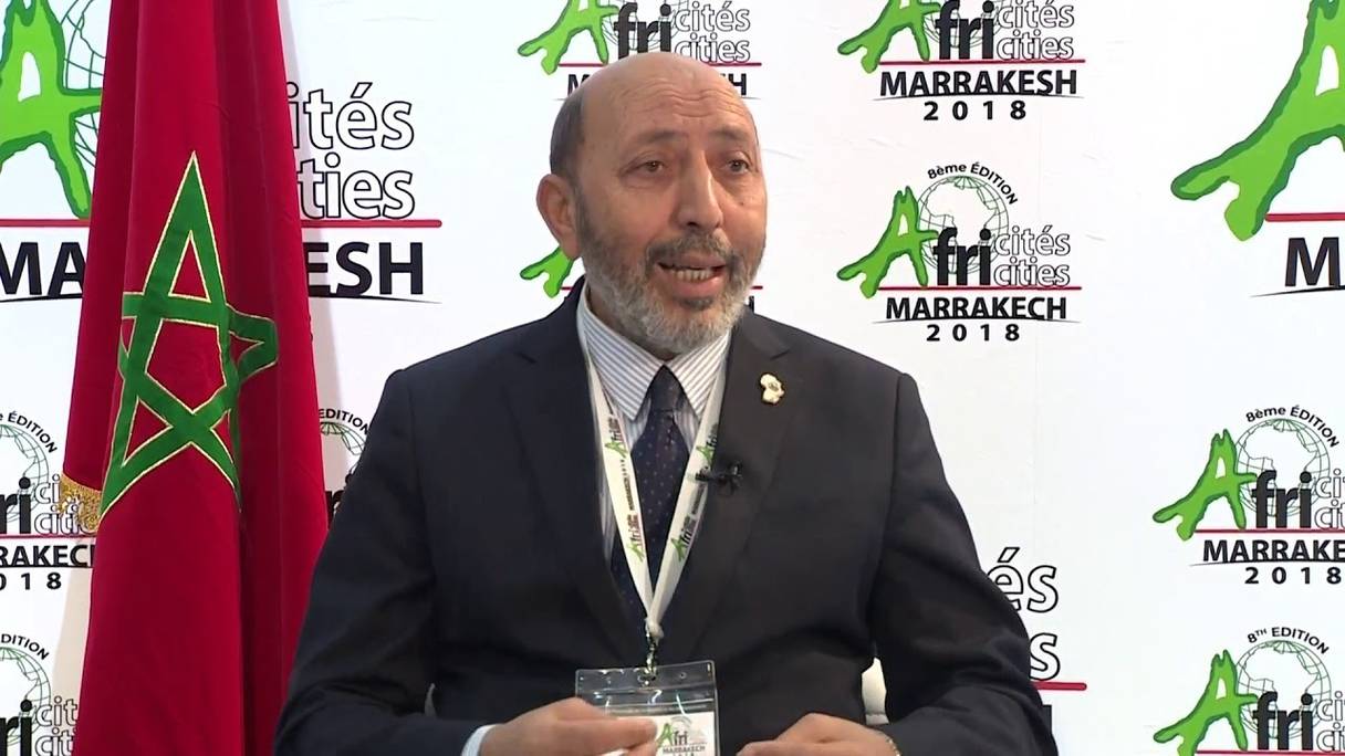 Mohamed Larbi Belcaid, maire de Marrakech.
