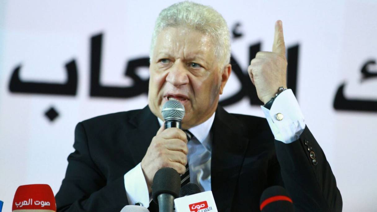 Mortada Mansour, président du Zamalek du Caire.
