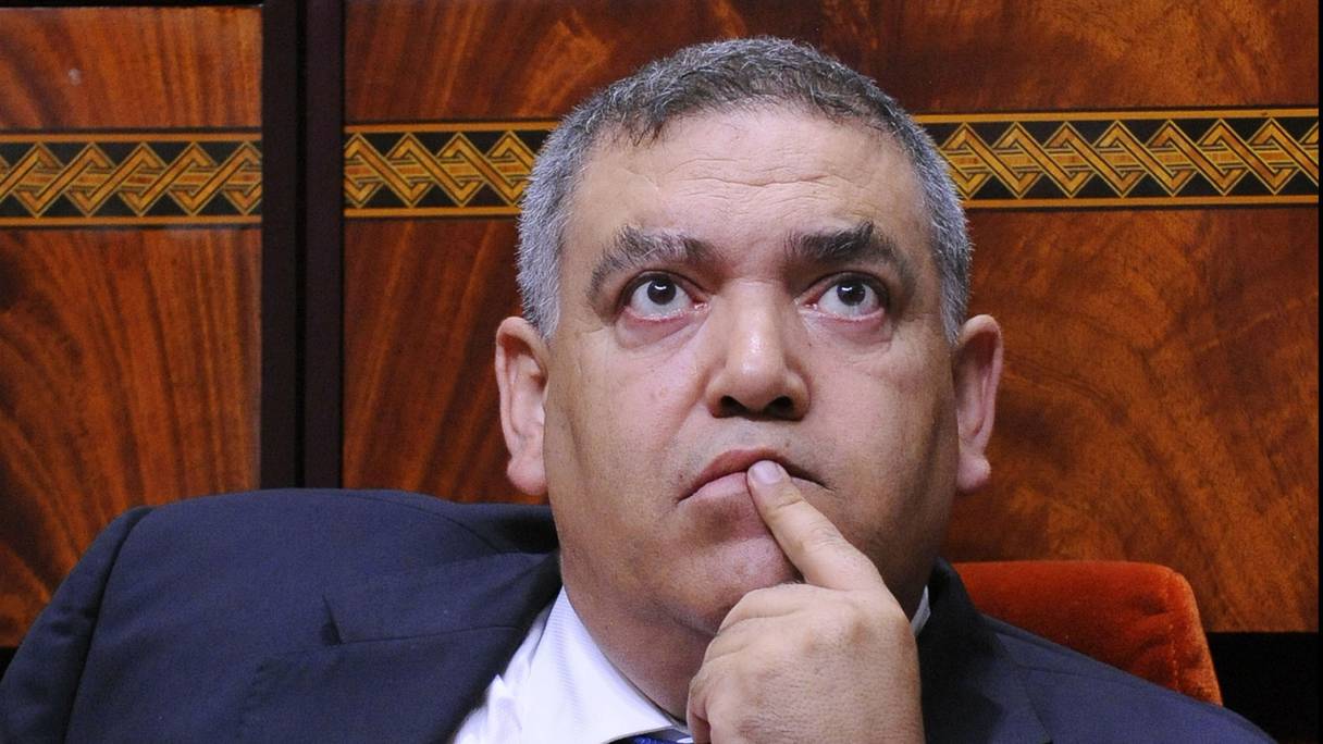 Le ministre de l'Intérieur Abdelouafi Laftit.
