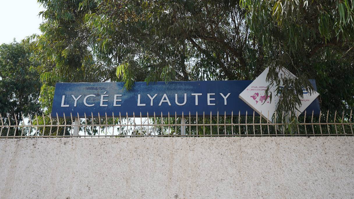 Le lycée Lyautey, à Casablanca.
