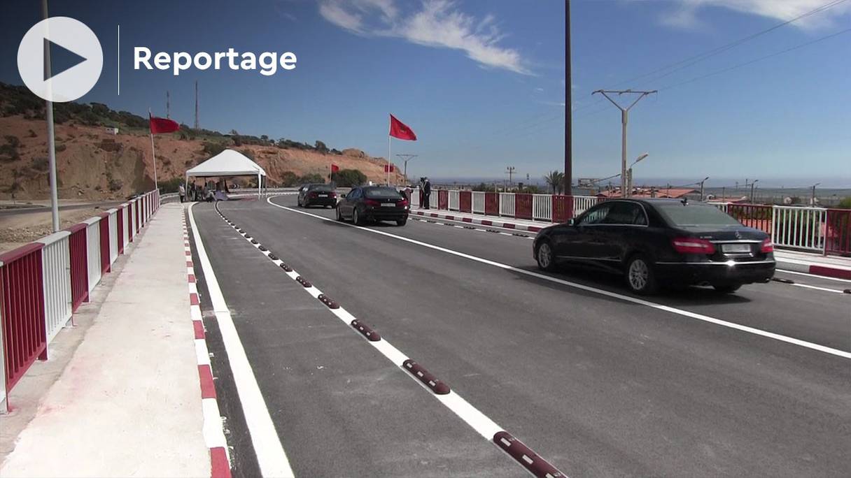 Le pont, situé sur l’oued d’Imi Oudar, a été inauguré vendredi 23 avril 2021.
